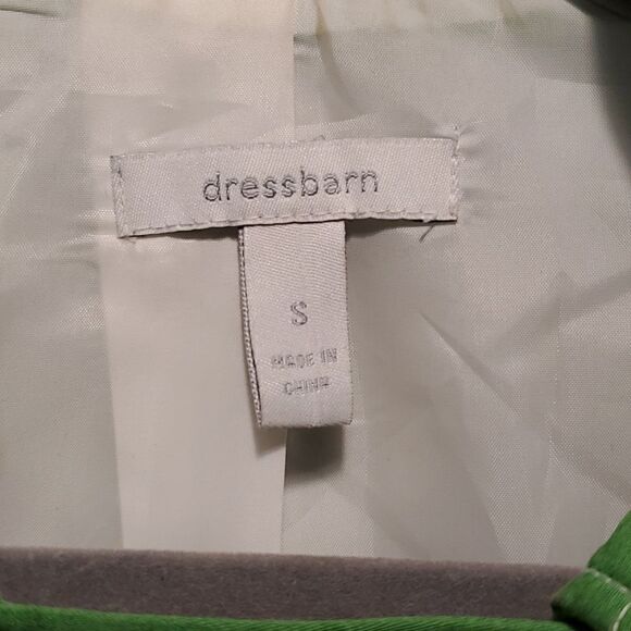 Dressbarn green and white polka dot jacket - Picture 2 of 6